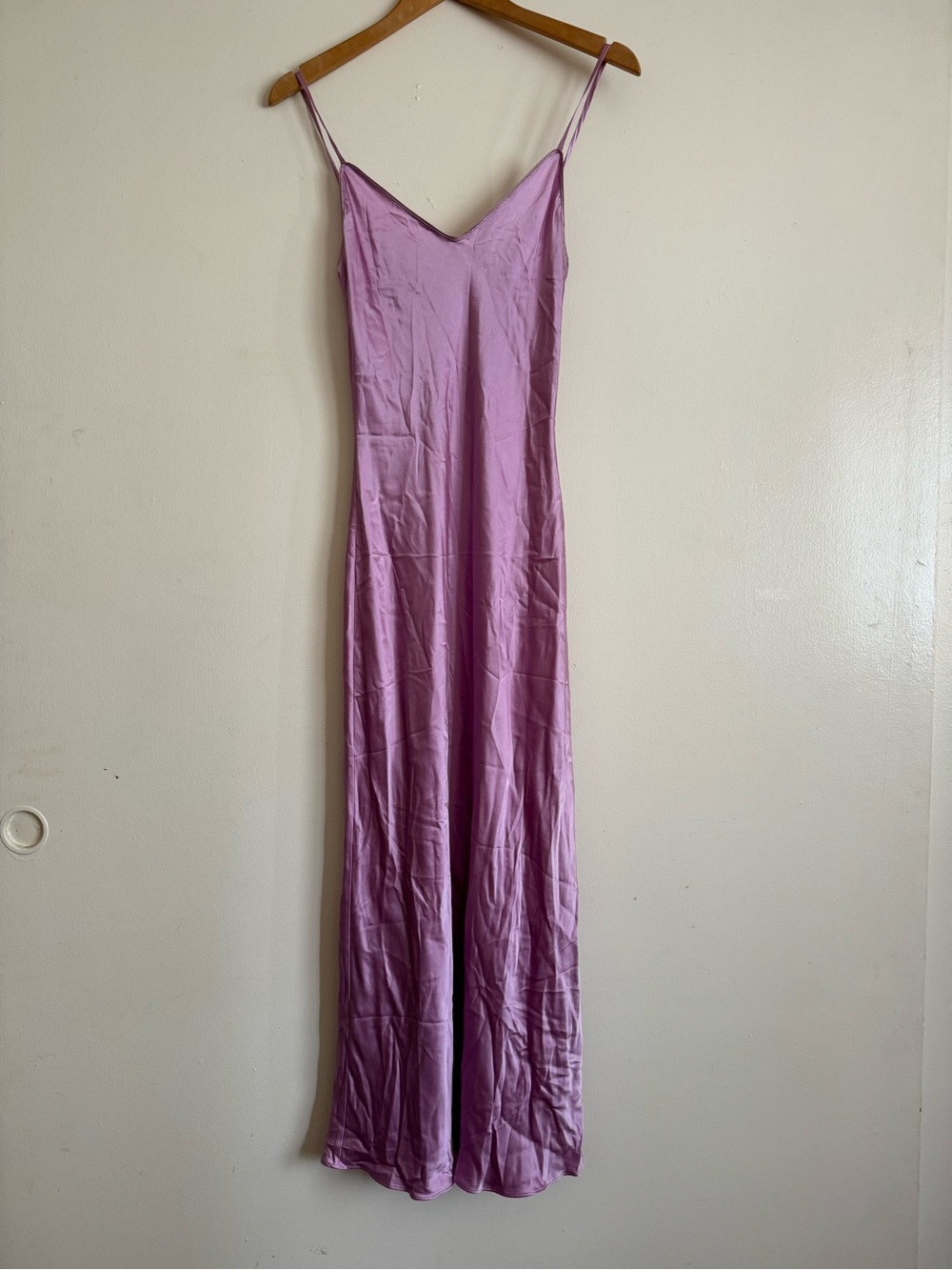 SABLYN Taylor Silk Slip Dress in Orchid & Dusty Mauve Pink - Picture 2 of 9